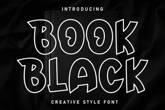 Book Black Font