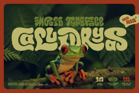 Callidryas Font for Creative Makers