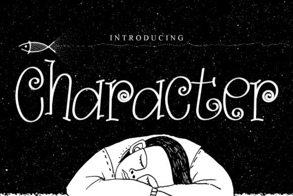 Character Display Font for Authentic Small Business Branding