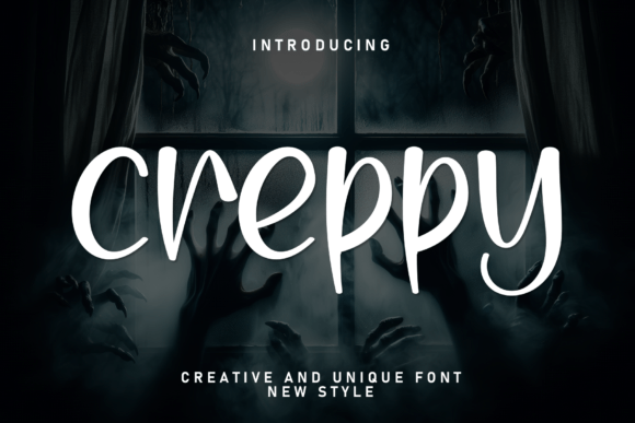 Creppy: A Playful Display Font for Modern Design Projects