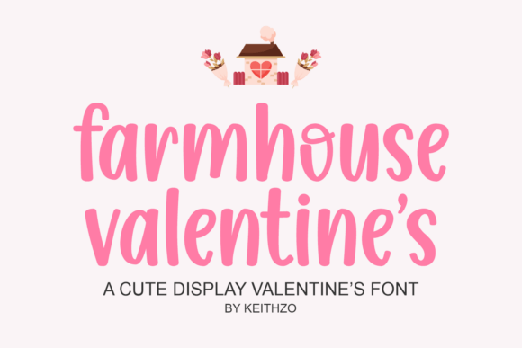 Farmhouse Valentine s Font
