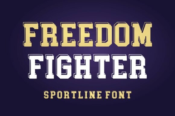 Freedom Fighter Font: Bold & Commanding