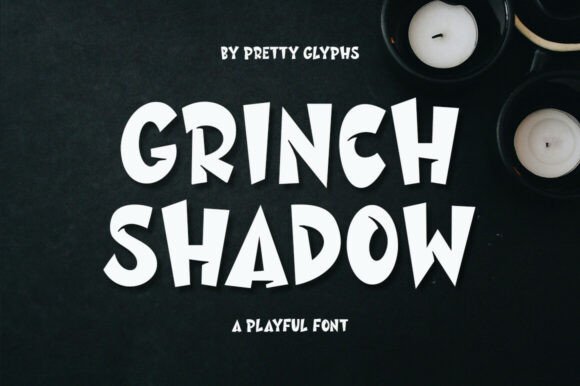 Grinch Shadow Font for Bold Web Design