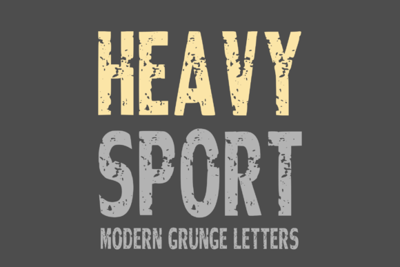 Heavy Sport Font for Bold Business Branding
