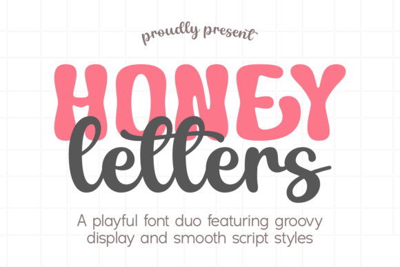 Honey Letters Duo Font