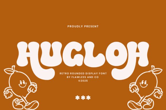 Hugloh: A Retro Display Font for Impactful Campaigns