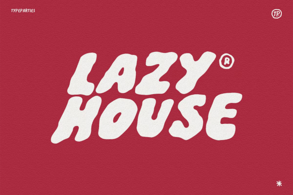 Lazy House: Bold Display Font for Designers