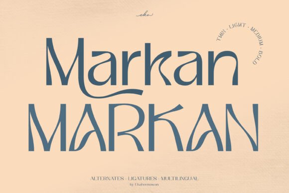 Markan Display Typeface: Sharpening Campaign Visuals Without the Noise