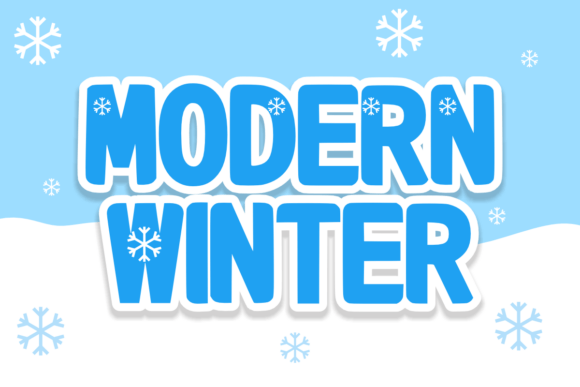 Modern Winter Font for Bold Branding