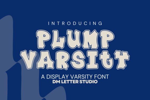 Plump Varsity Font for Bold Web Design