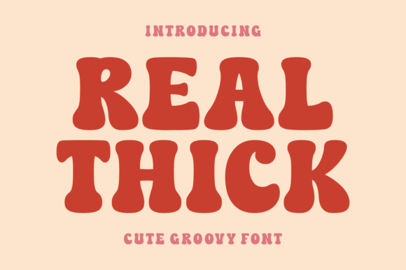 Real Thick Display Font for Campaign Designers