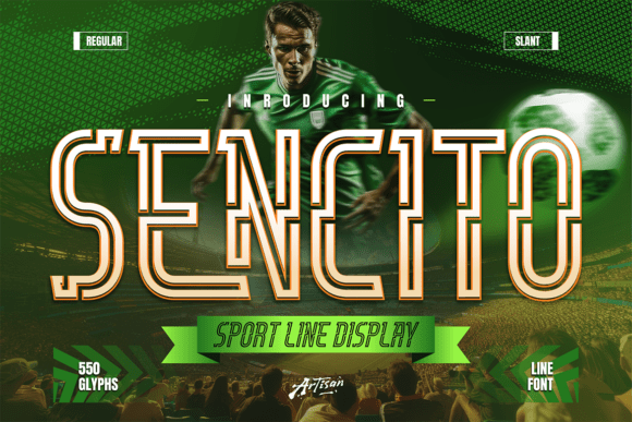 Sencito: A Bold Font for Business Branding