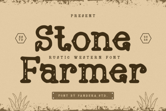 Stone Farmer Font for Bold Design