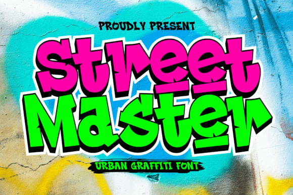 Street Master: A Bold Graffiti Font for Urban Design