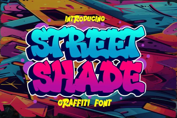Street Shade Font Brings Bold Urban Energy to Branding Projects