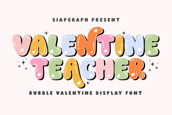 Valentine Teacher Font Review