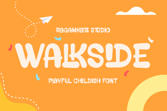 Walkside: A Whimsical Display Font