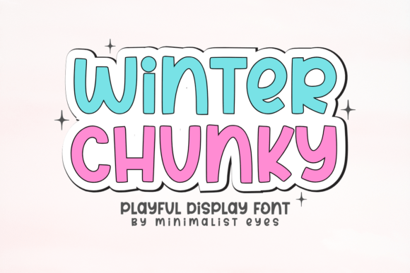 Winter Chunky Font for Bold Design
